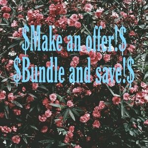 Make an offer! Bundle and save!